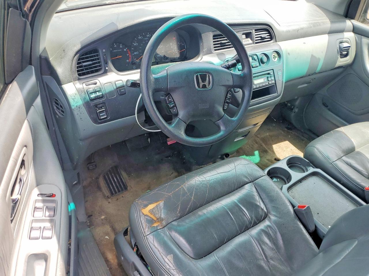 2004 Honda Odyssey Exl Gray vin: 5FNRL18924B096227