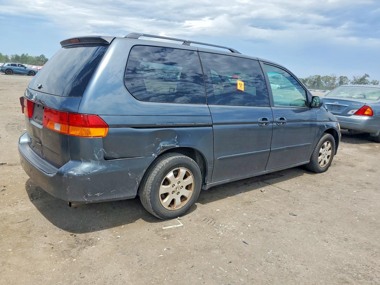 2004 Honda Odyssey Exl Gray vin: 5FNRL18924B096227