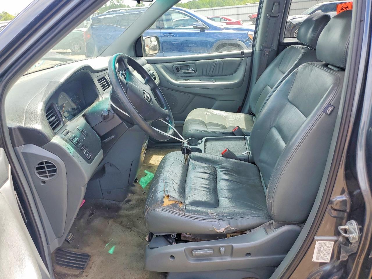 2004 Honda Odyssey Exl Gray vin: 5FNRL18924B096227