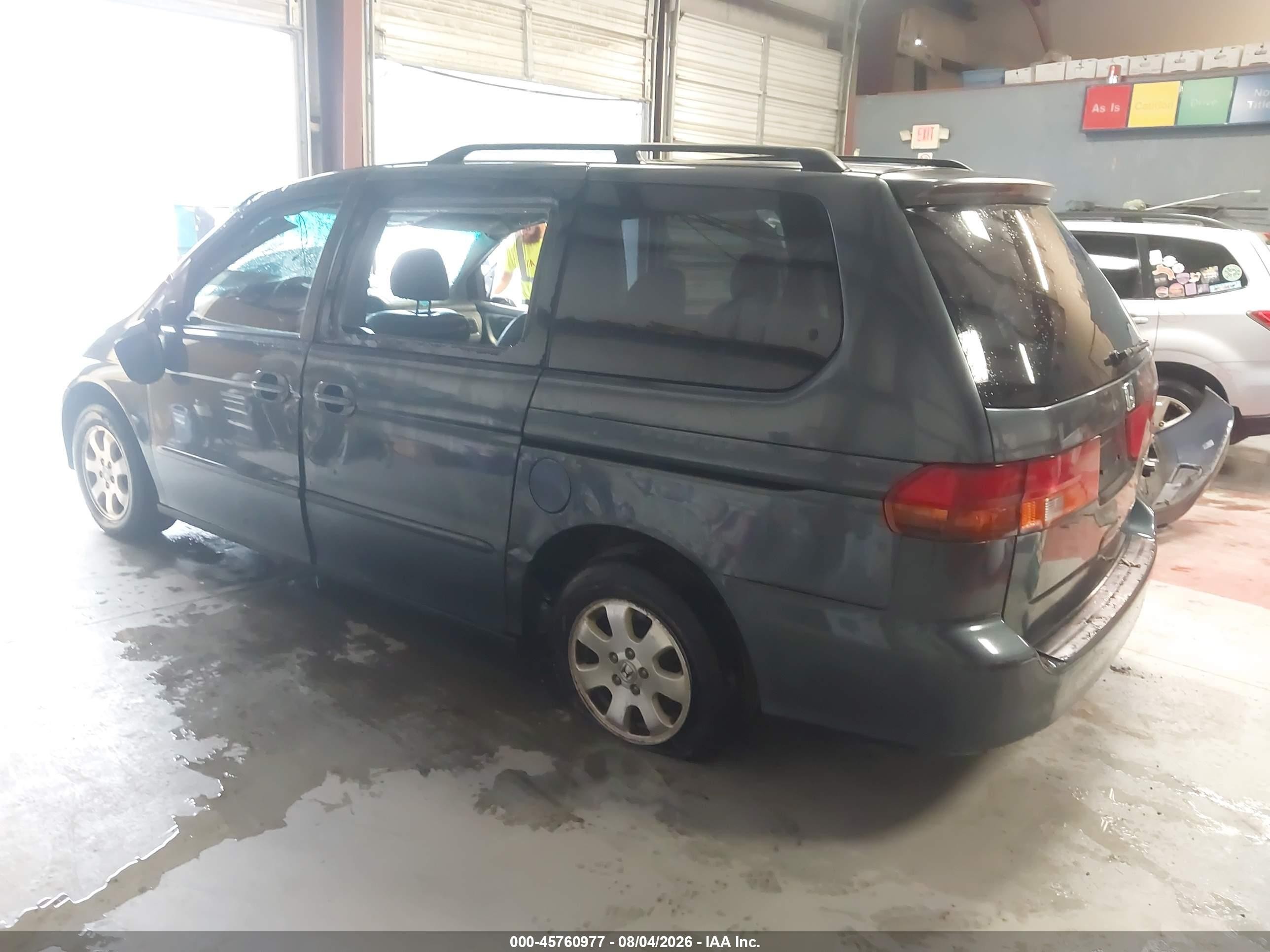 2004 Honda Odyssey Ex-l Gray vin: 5FNRL18924B131736
