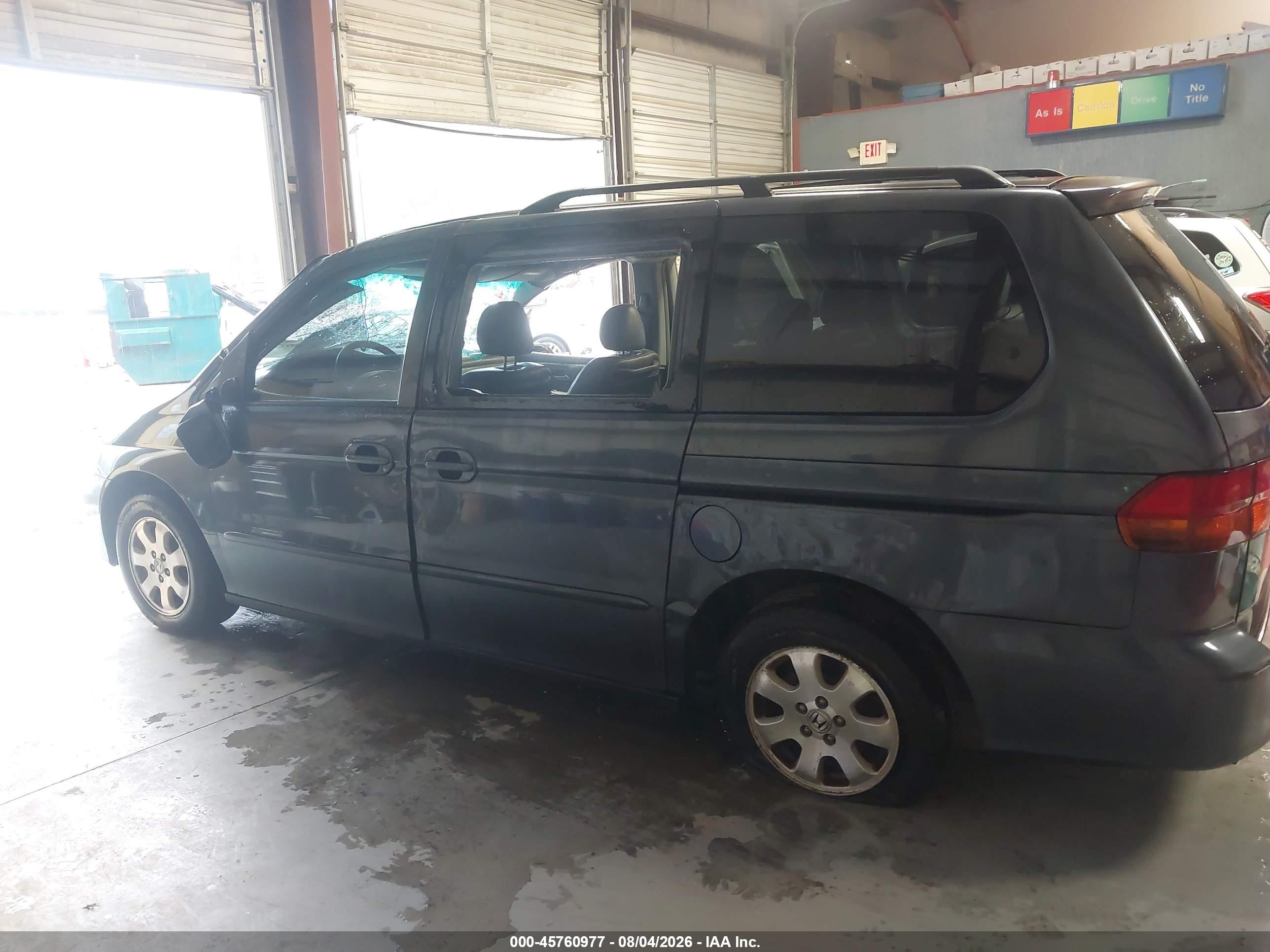 2004 Honda Odyssey Ex-l Gray vin: 5FNRL18924B131736