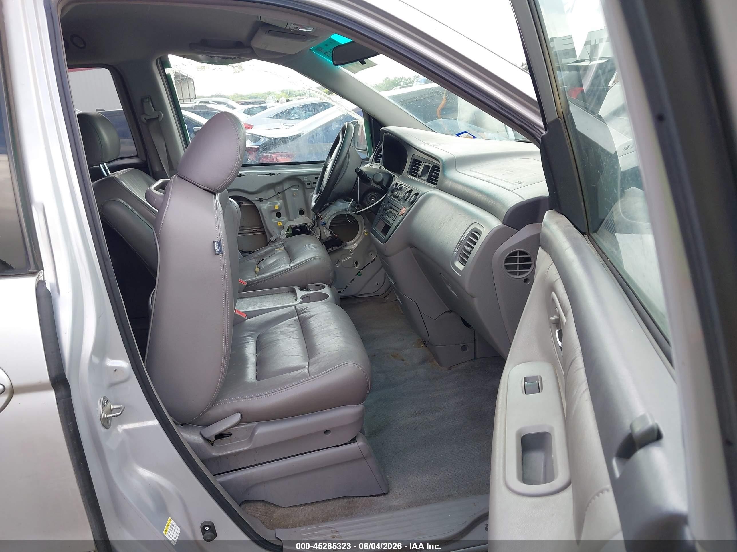 2003 Honda Odyssey Ex-l Silver vin: 5FNRL18933B144574