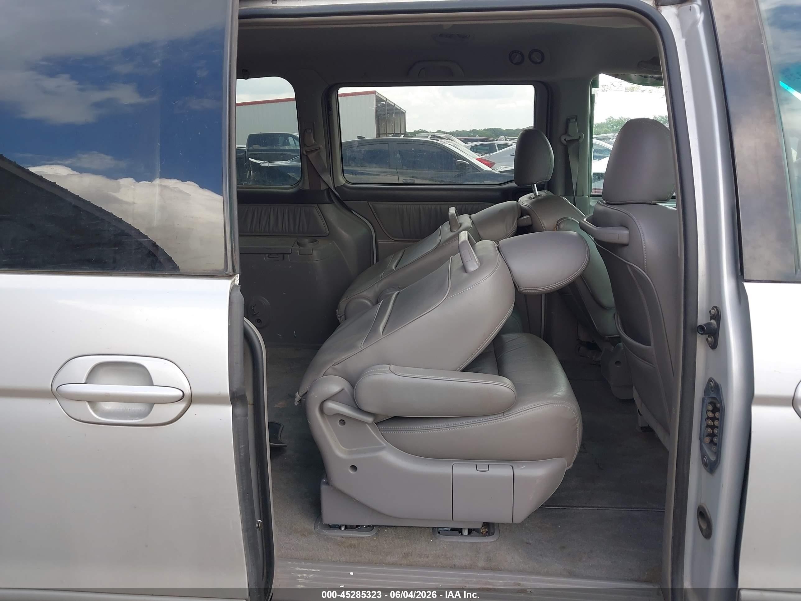 2003 Honda Odyssey Ex-l Silver vin: 5FNRL18933B144574
