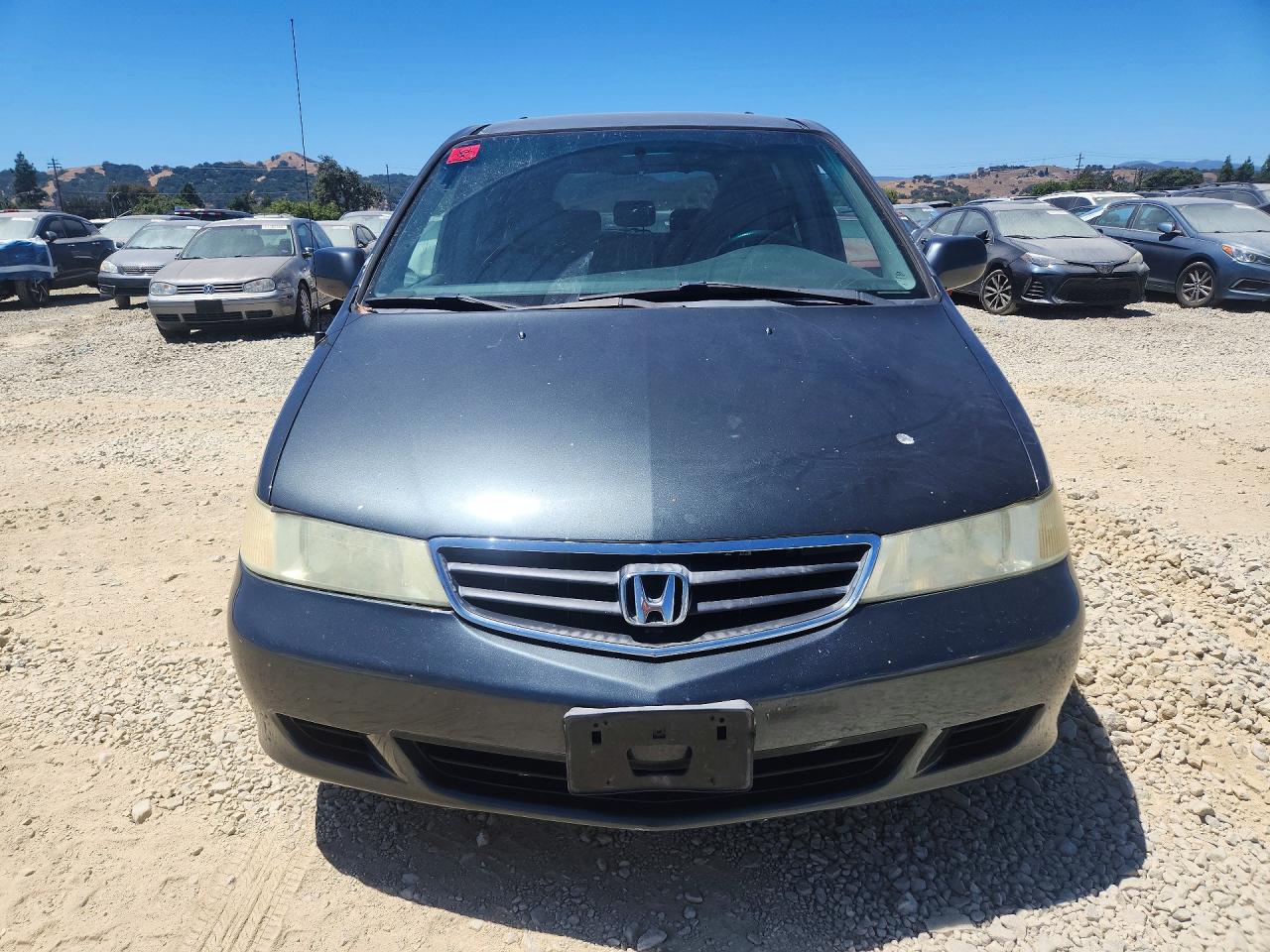 2004 Honda Odyssey Exl Серый vin: 5FNRL18934B085026