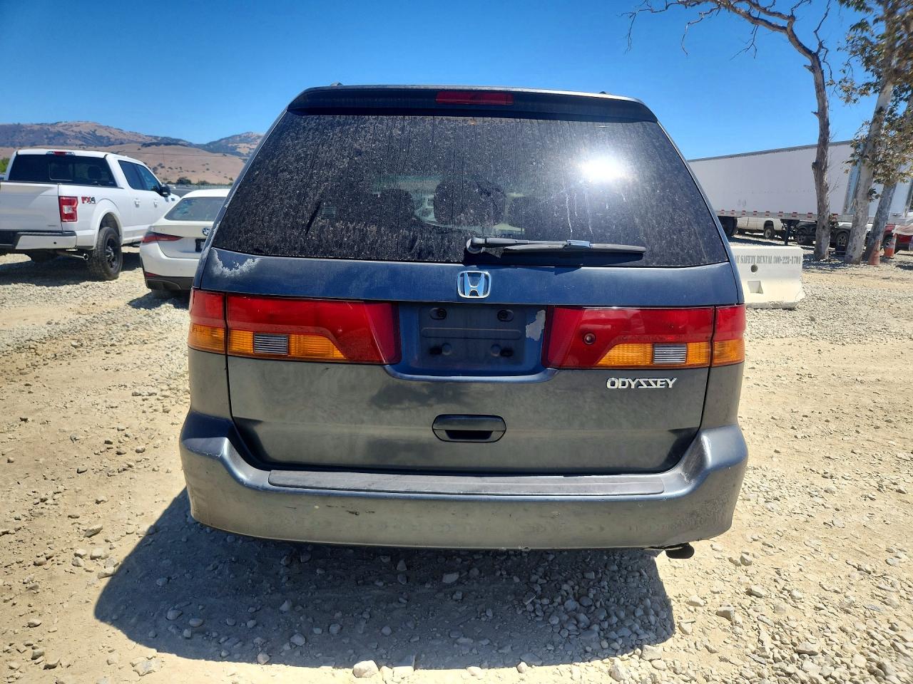 2004 Honda Odyssey Exl Серый vin: 5FNRL18934B085026