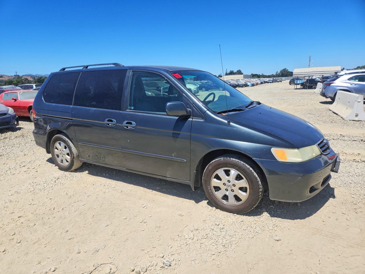 2004 Honda Odyssey Exl Серый vin: 5FNRL18934B085026