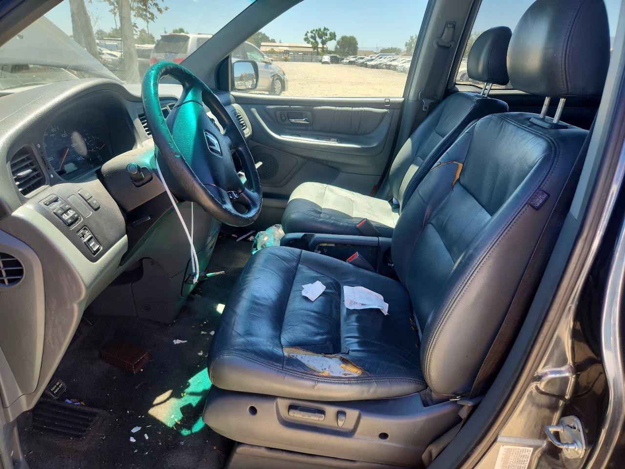 2004 Honda Odyssey Exl Серый vin: 5FNRL18934B085026