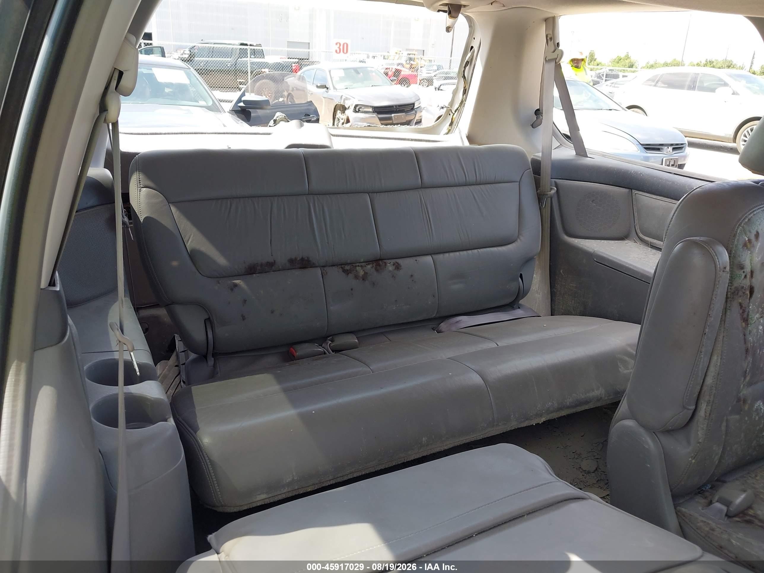 2002 Honda Odyssey Ex-l Silver vin: 5FNRL18942B037466