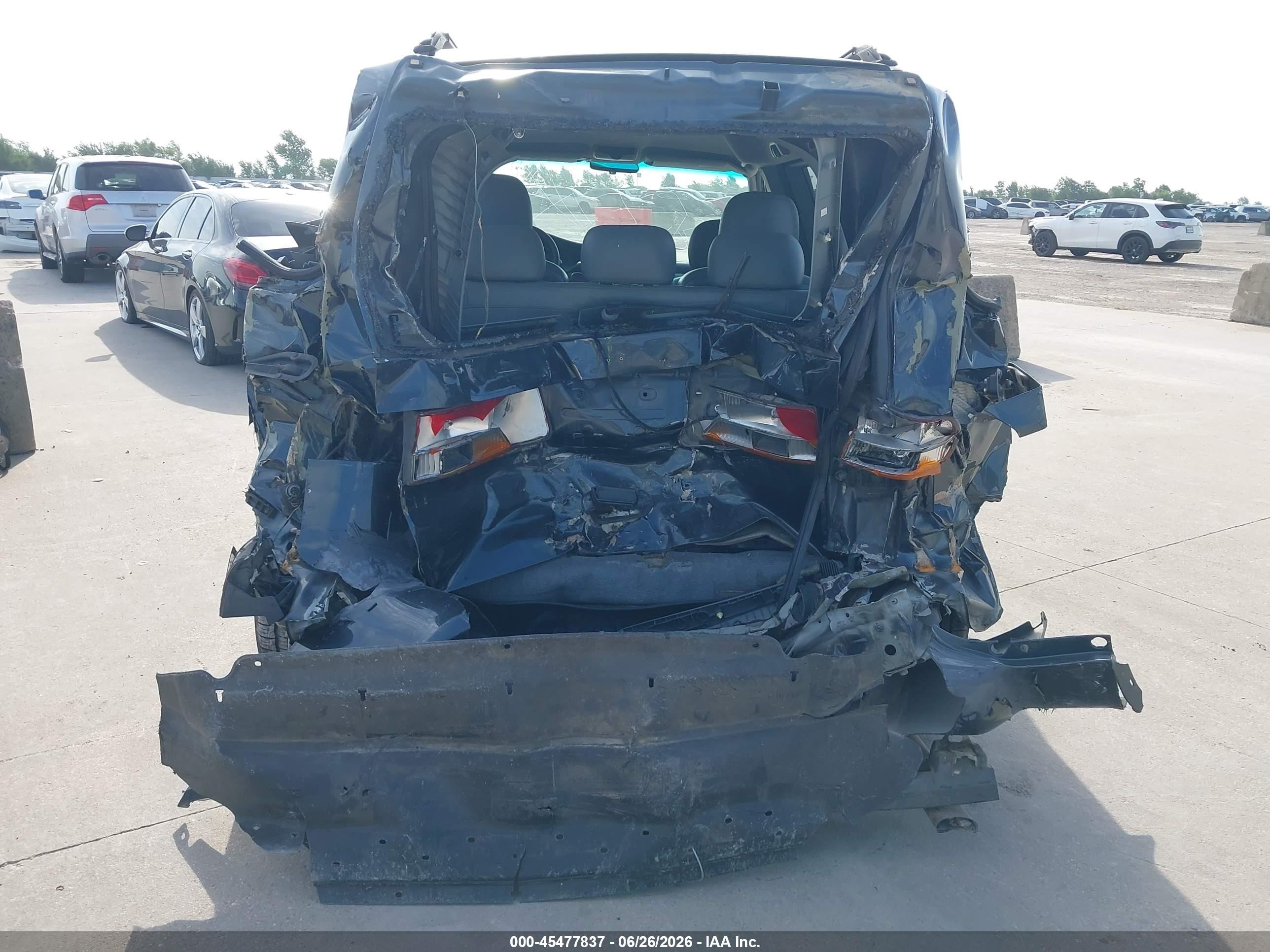 2003 Honda Odyssey Ex-l Gray vin: 5FNRL18943B018692