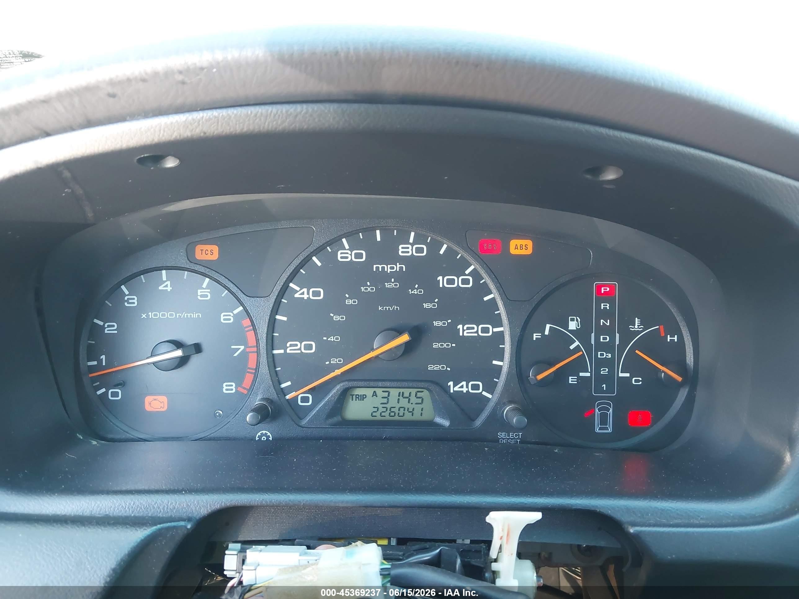 2003 Honda Odyssey Ex-l Red vin: 5FNRL18943B059968