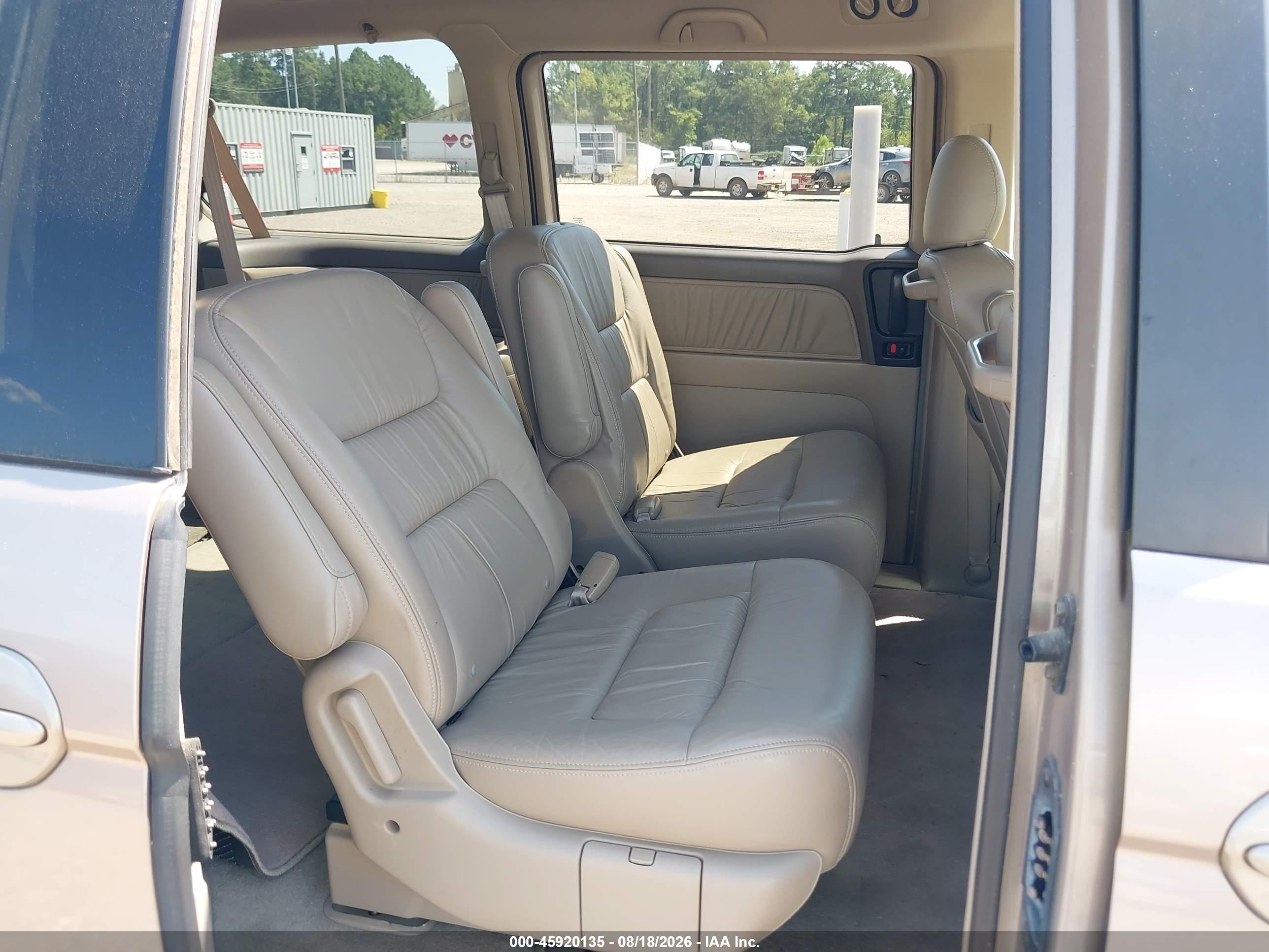 2003 Honda Odyssey Ex-l Бежевый vin: 5FNRL18943B107016