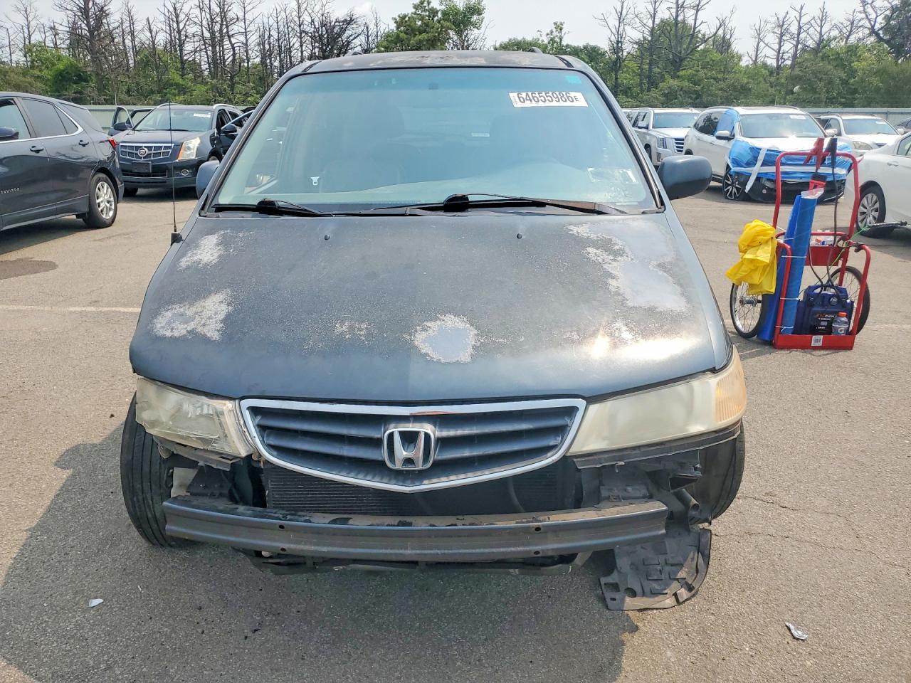 2004 Honda Odyssey Exl Charcoal vin: 5FNRL18944B009704