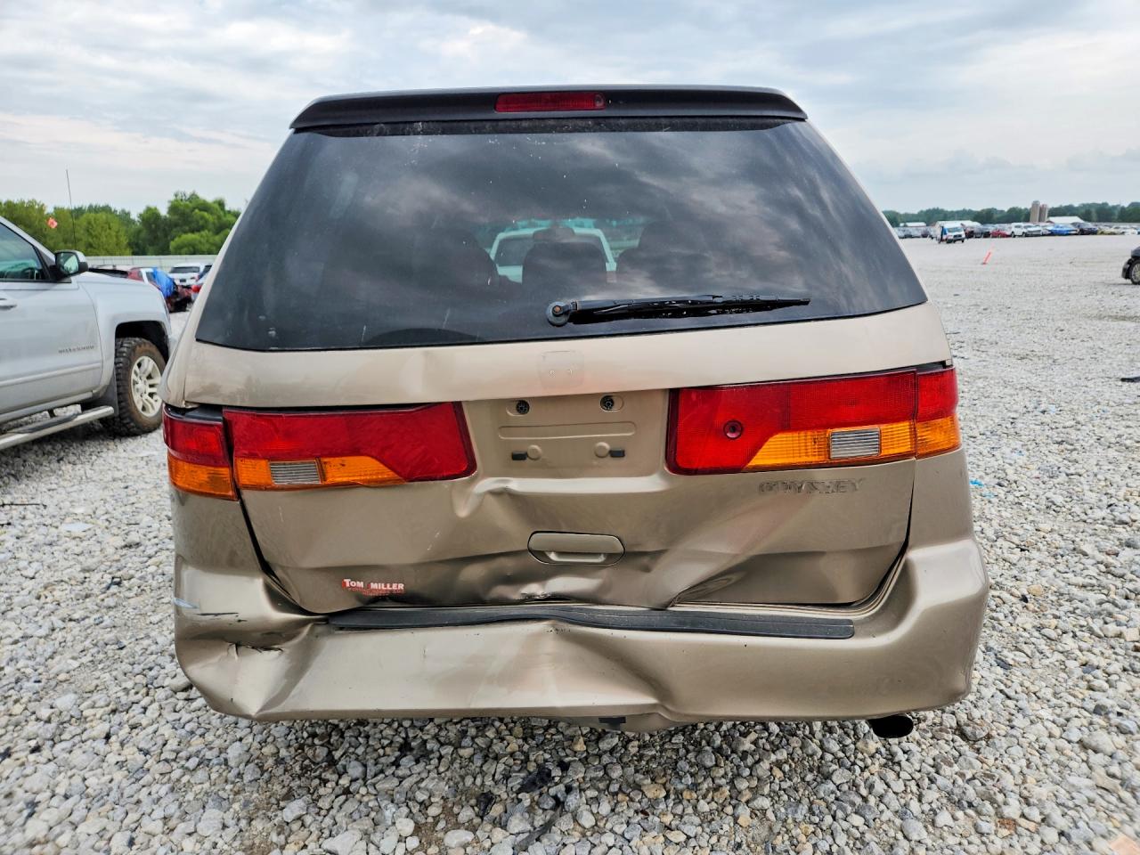 2004 Honda Odyssey Exl Tan vin: 5FNRL18944B013798