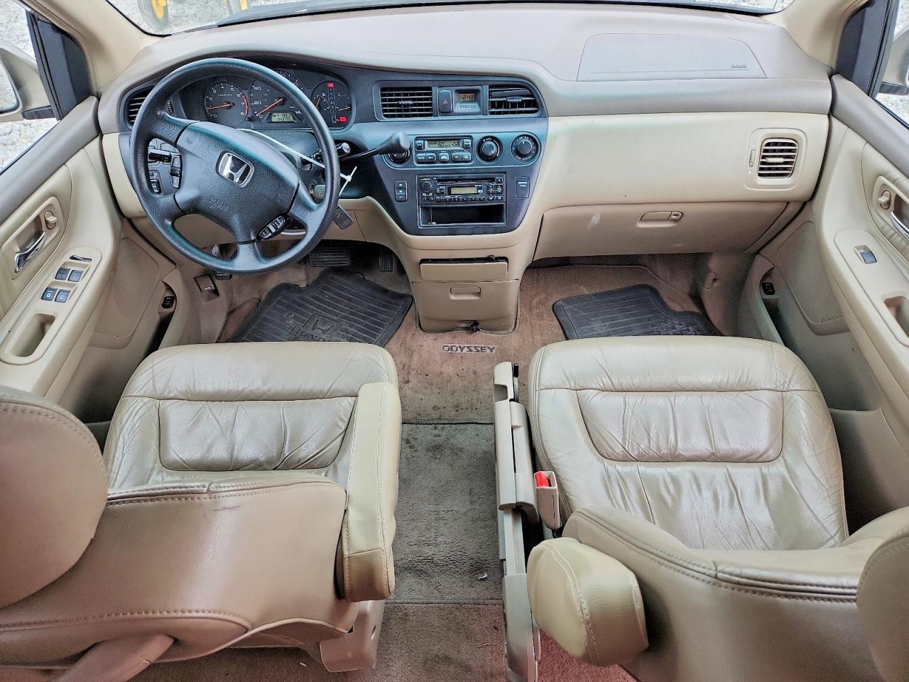 2004 Honda Odyssey Exl Tan vin: 5FNRL18944B013798
