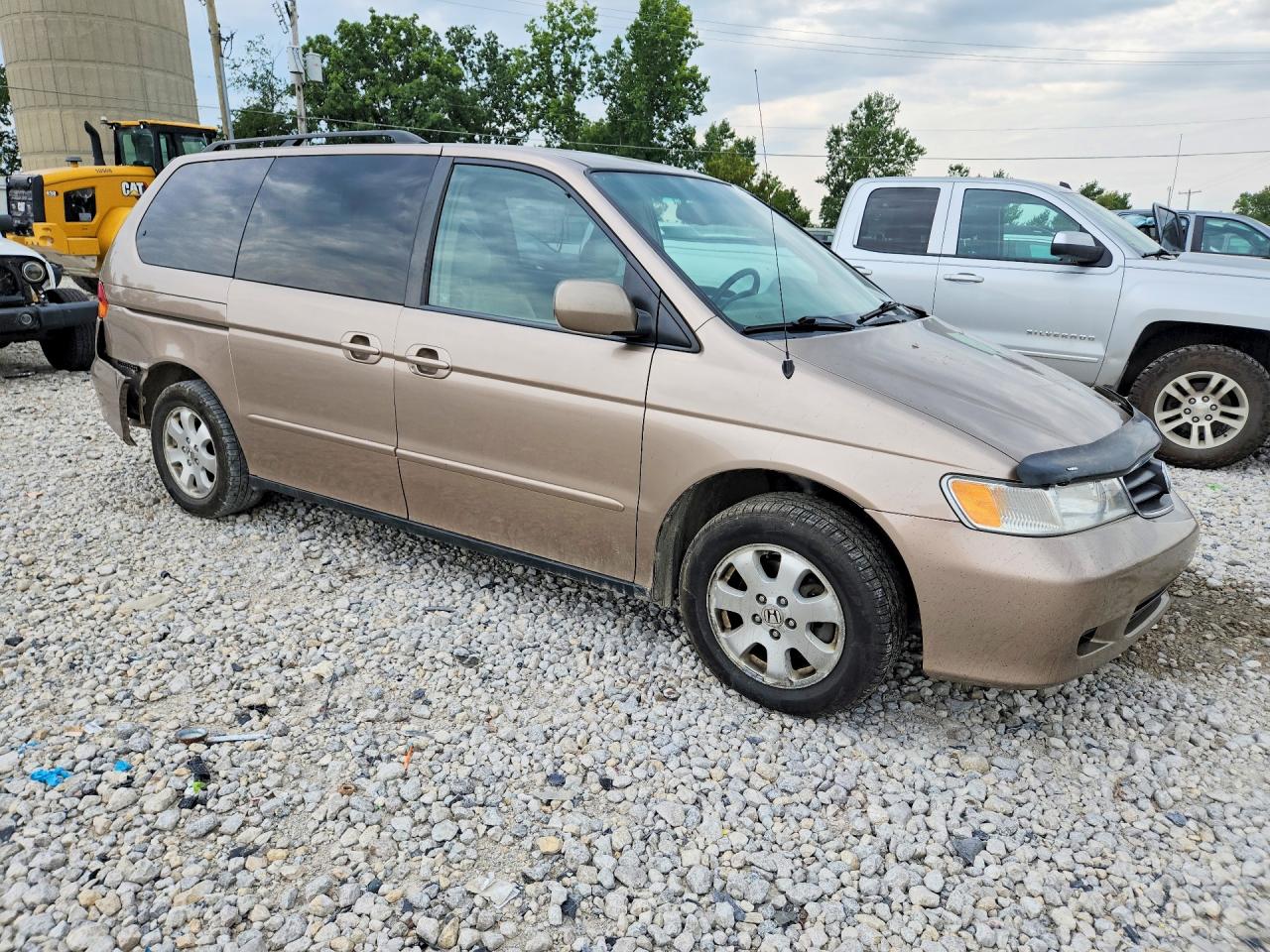 2004 Honda Odyssey Exl Tan vin: 5FNRL18944B013798