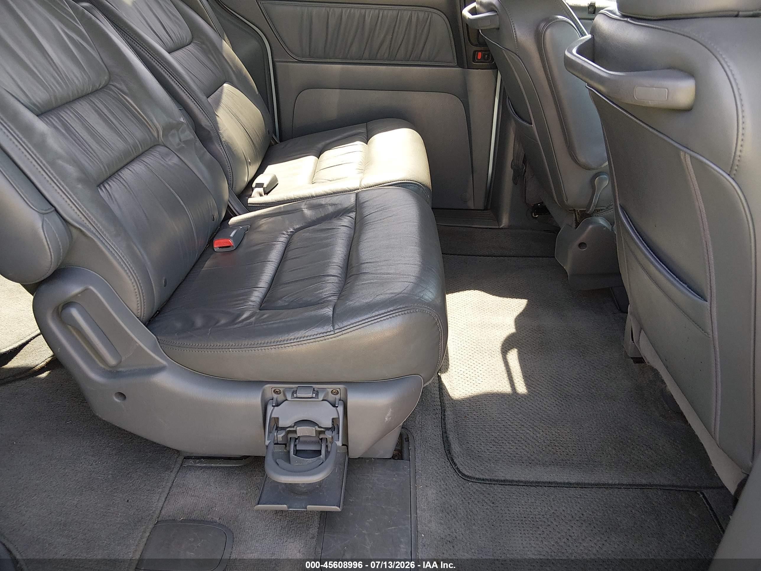 2004 Honda Odyssey Ex-l Blue vin: 5FNRL18944B030066
