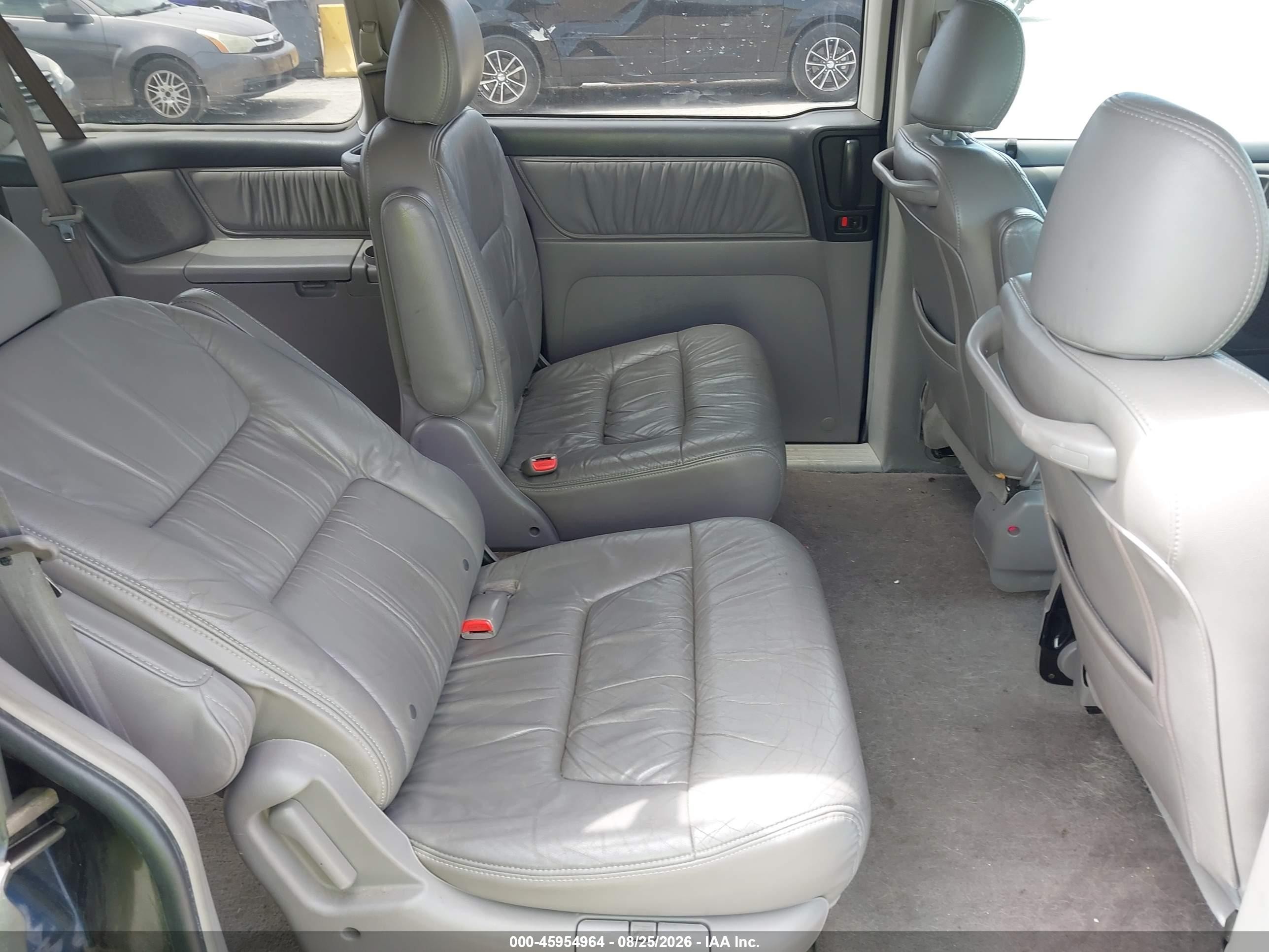 2004 Honda Odyssey Ex-l Синий vin: 5FNRL18944B067098