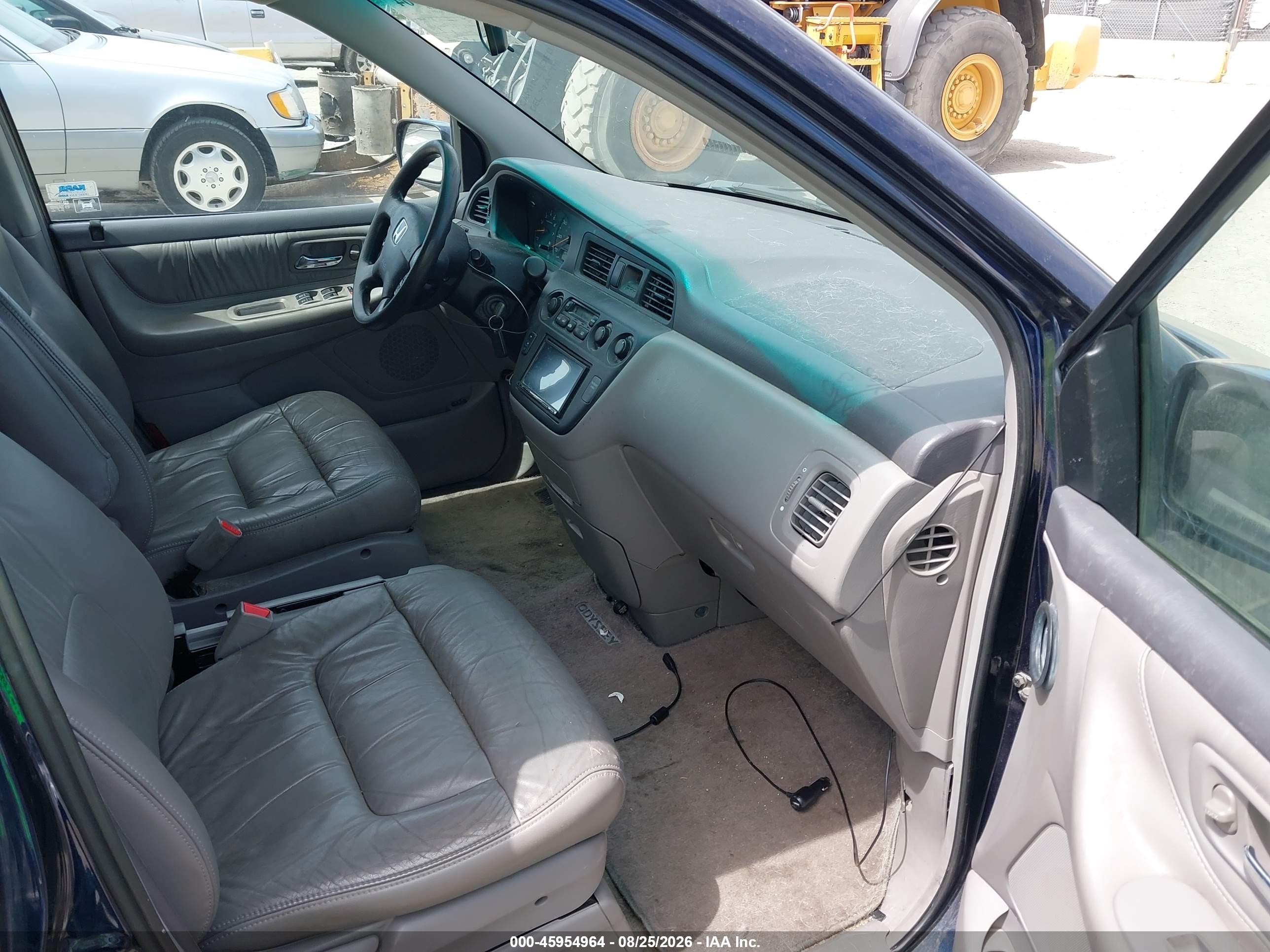 2004 Honda Odyssey Ex-l Синий vin: 5FNRL18944B067098