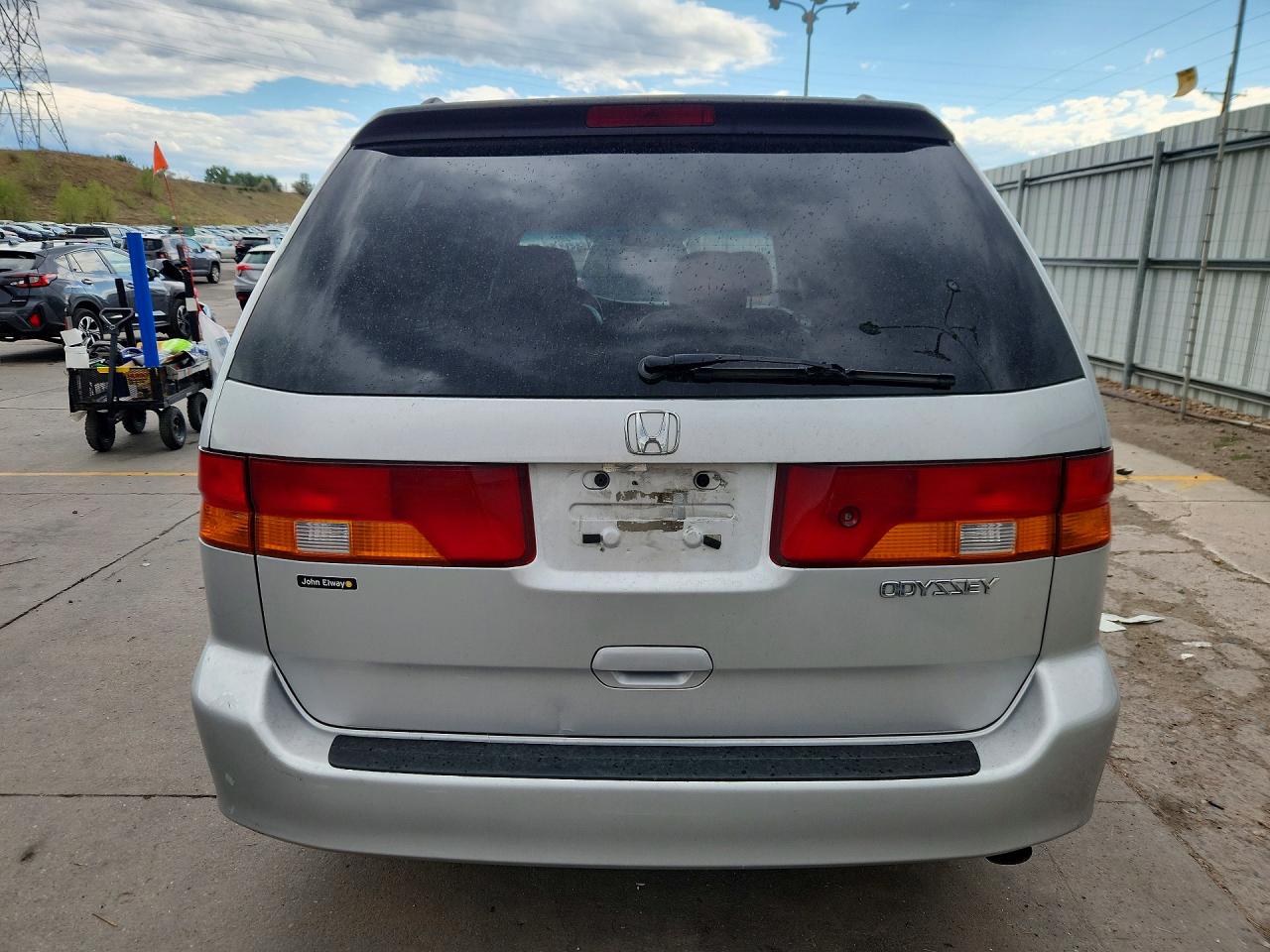 2004 Honda Odyssey Exl Серебряный vin: 5FNRL18944B121631