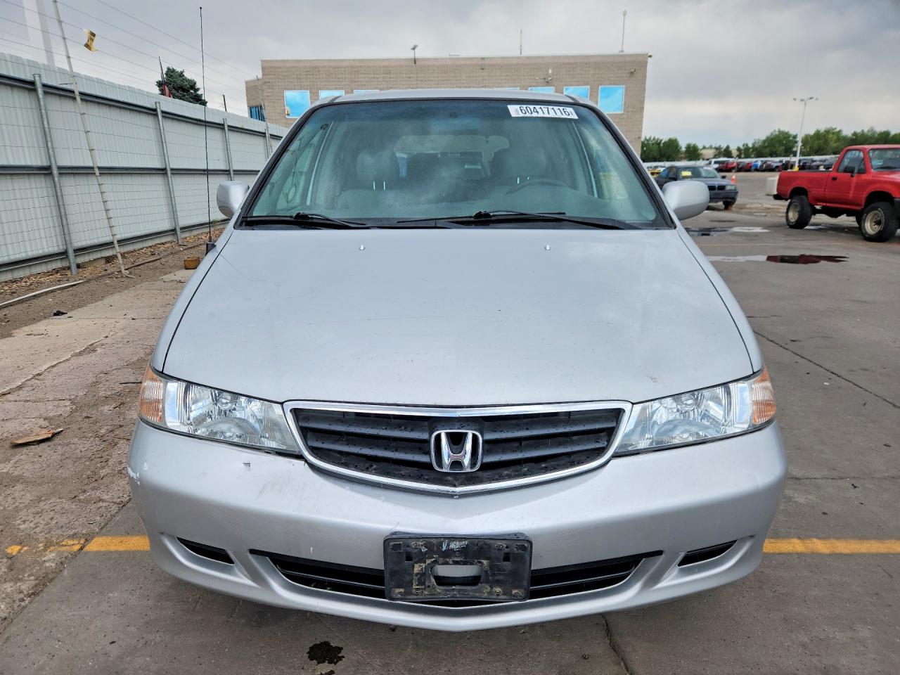 2004 Honda Odyssey Exl Серебряный vin: 5FNRL18944B121631