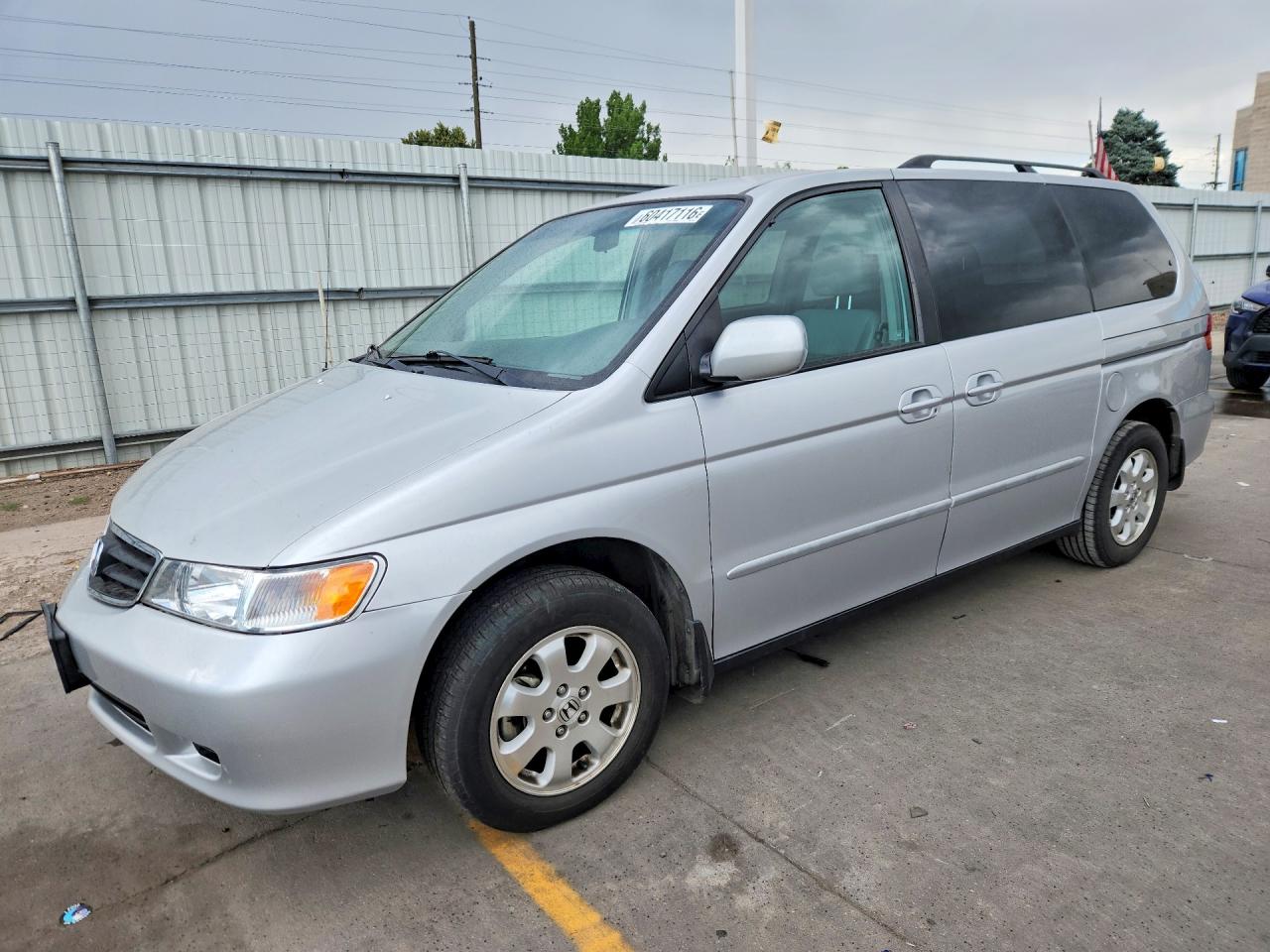 2004 Honda Odyssey Exl Silver vin: 5FNRL18944B121631