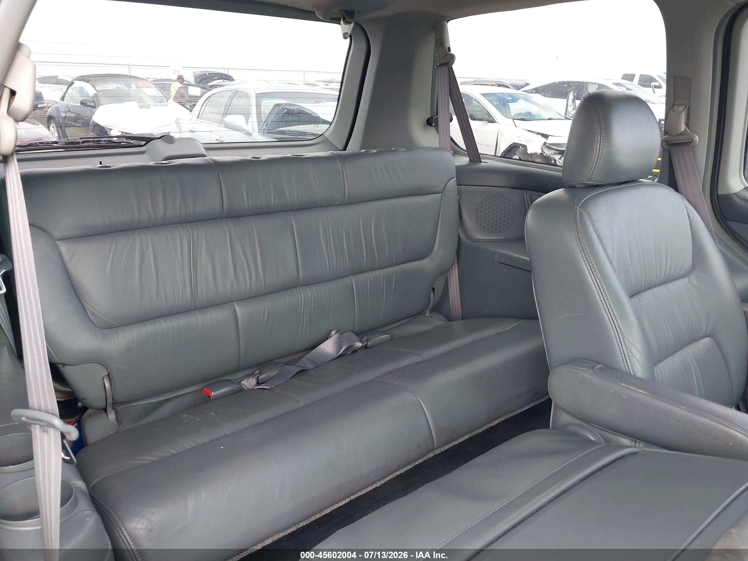 2002 Honda Odyssey Ex-l Gray vin: 5FNRL18952B041090