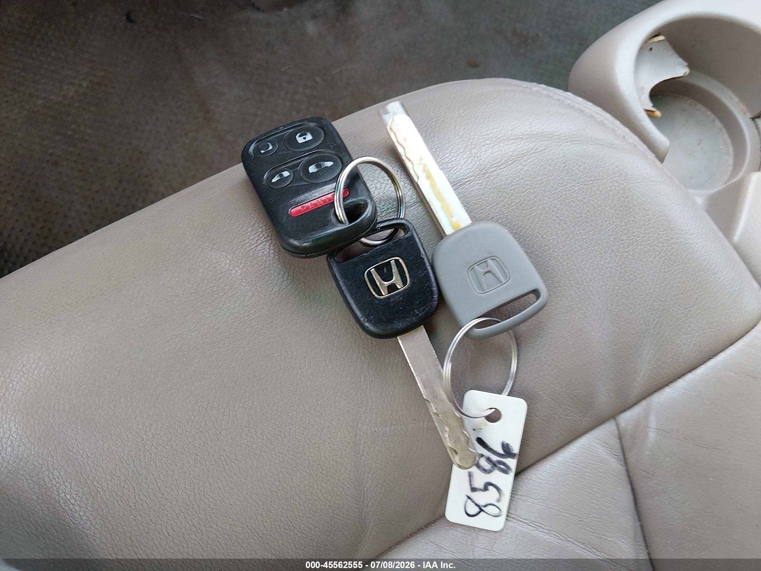 2003 Honda Odyssey Ex-l Gold vin: 5FNRL18953B018586