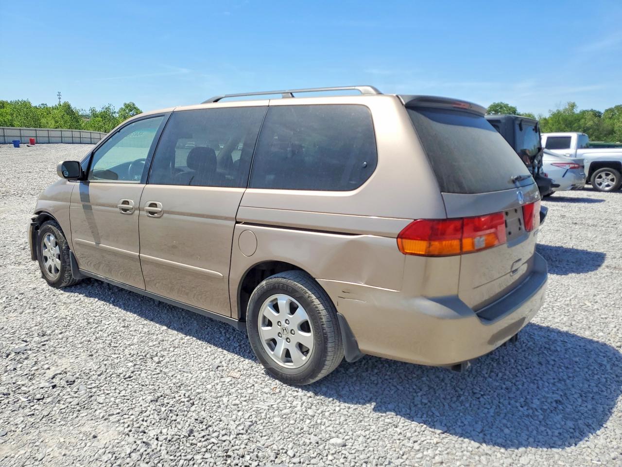 2003 Honda Odyssey Exl Tan vin: 5FNRL18953B047182