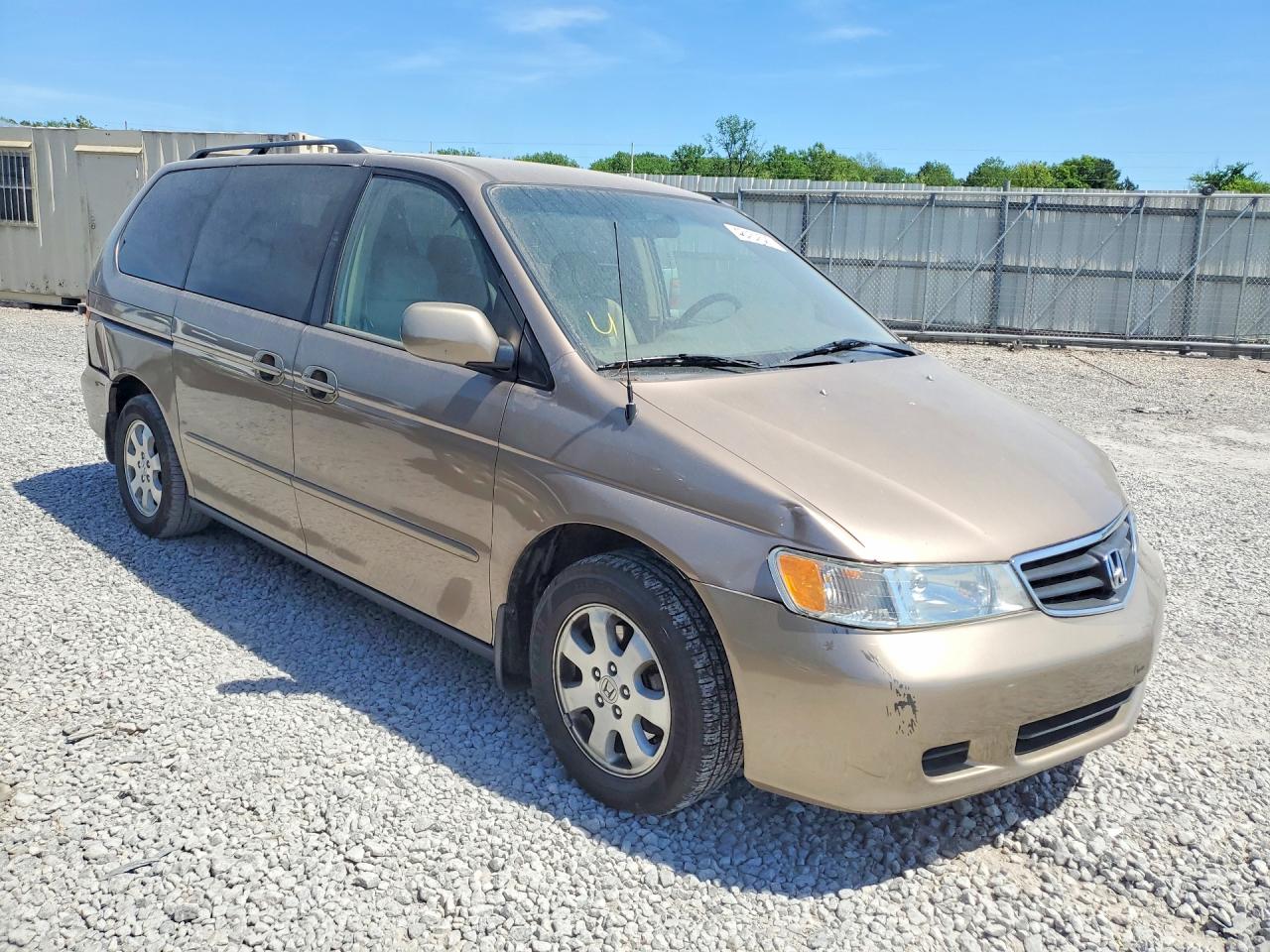 2003 Honda Odyssey Exl Tan vin: 5FNRL18953B047182