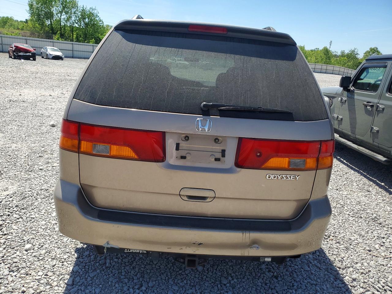 2003 Honda Odyssey Exl Tan vin: 5FNRL18953B047182