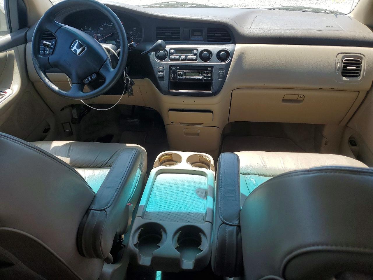 2003 Honda Odyssey Exl Tan vin: 5FNRL18953B047182