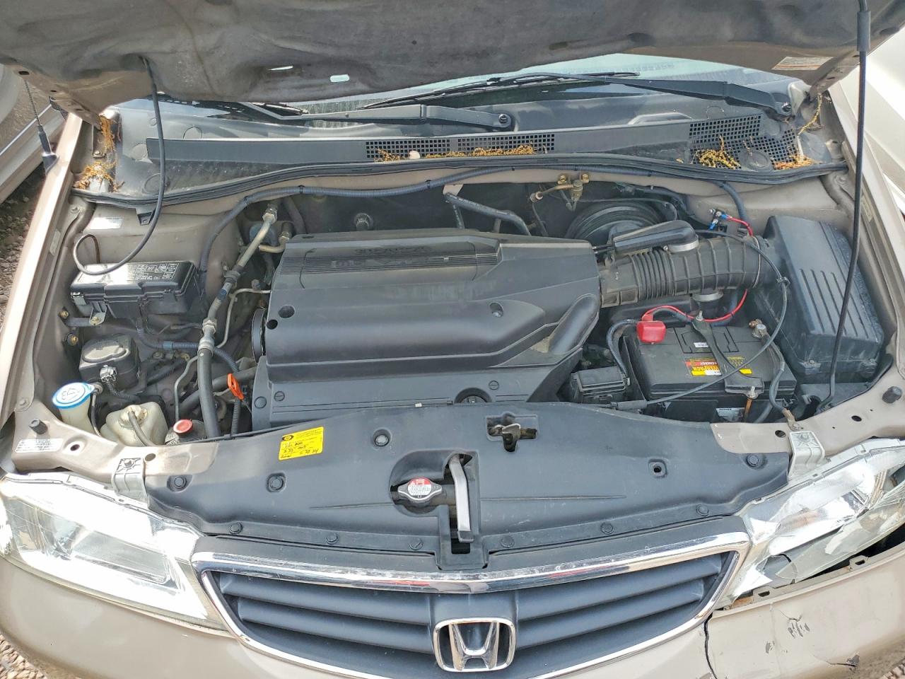 2003 Honda Odyssey Exl Tan vin: 5FNRL18953B047182
