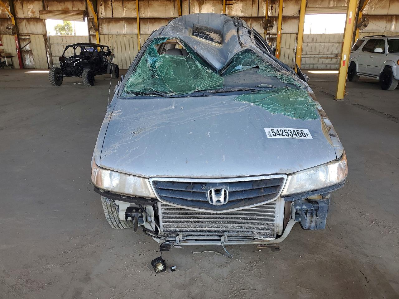 2004 Honda Odyssey Exl Silver vin: 5FNRL18954B104725