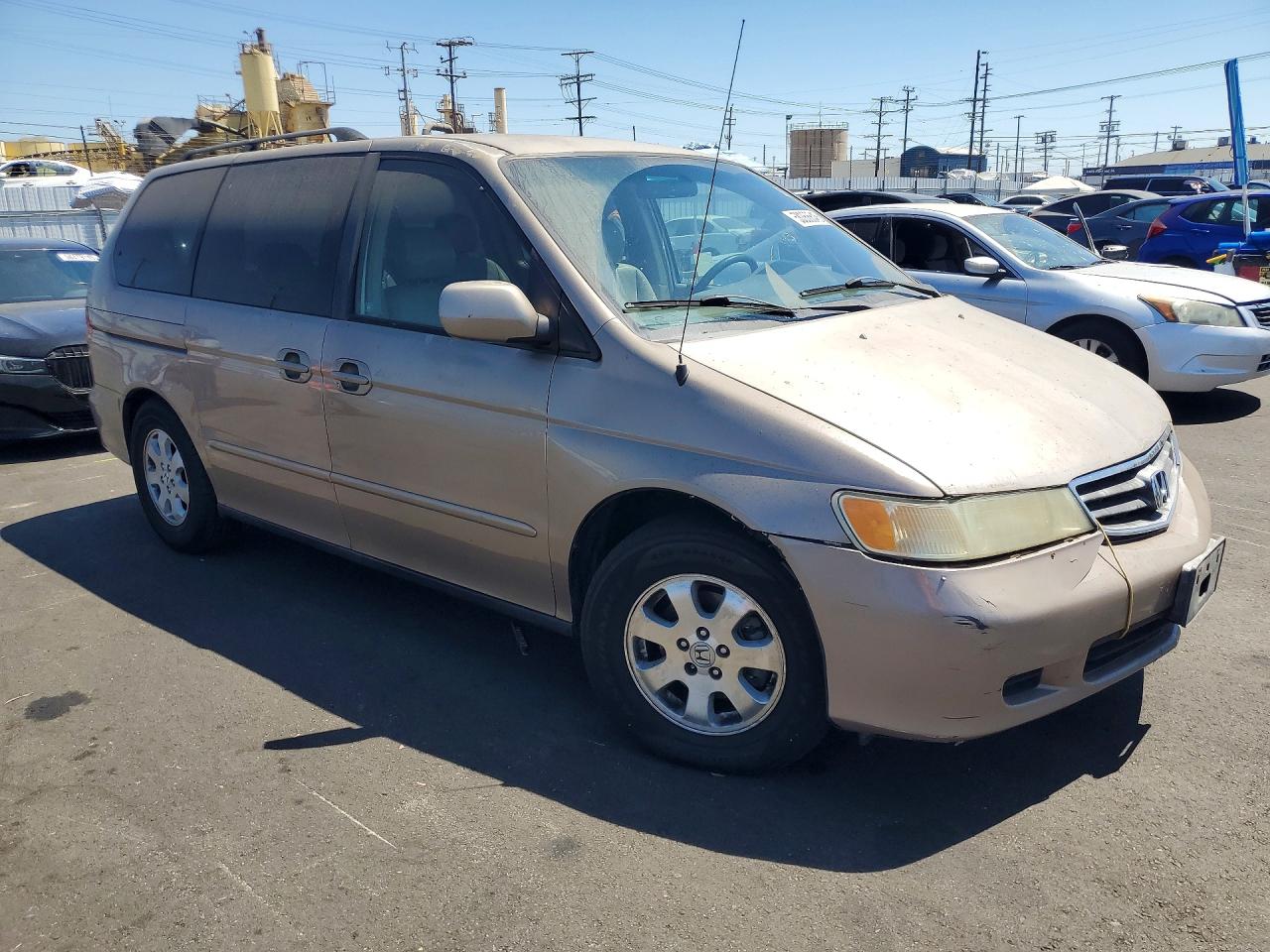 2004 Honda Odyssey Exl Tan vin: 5FNRL18954B114834