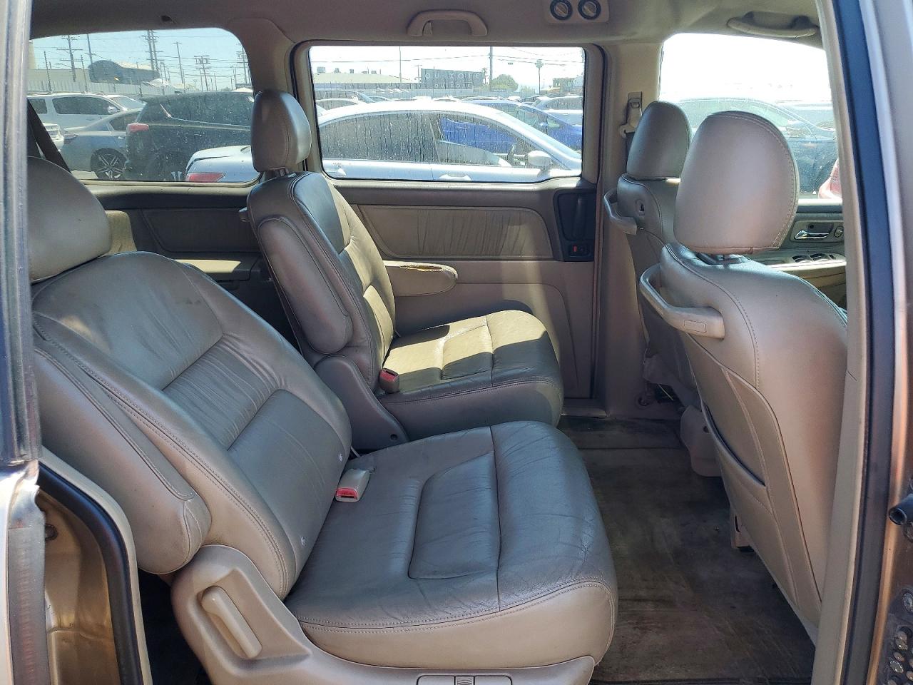 2004 Honda Odyssey Exl Tan vin: 5FNRL18954B114834