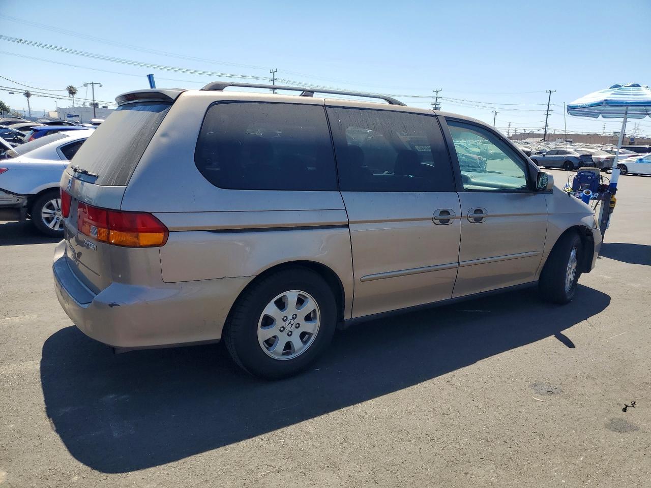 2004 Honda Odyssey Exl Tan vin: 5FNRL18954B114834
