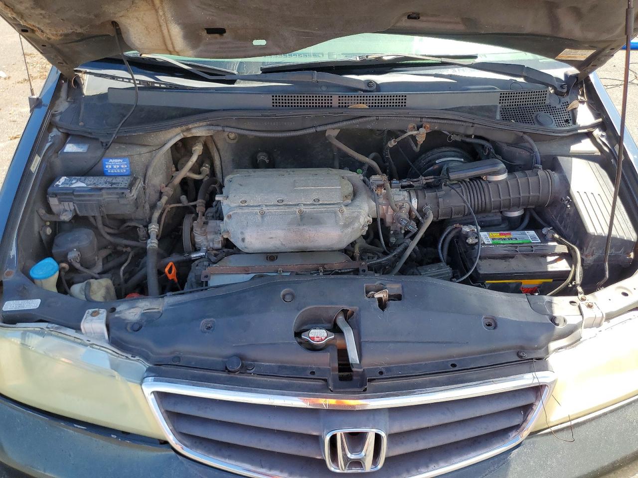 2003 Honda Odyssey Exl Blue vin: 5FNRL18963B078229