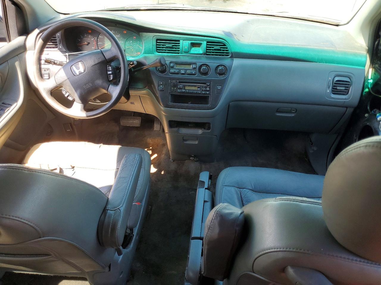 2003 Honda Odyssey Exl Blue vin: 5FNRL18963B078229