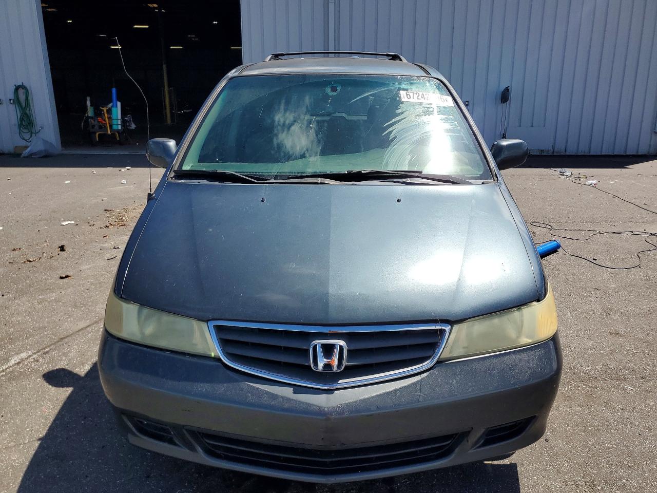 2003 Honda Odyssey Exl Blue vin: 5FNRL18963B078229