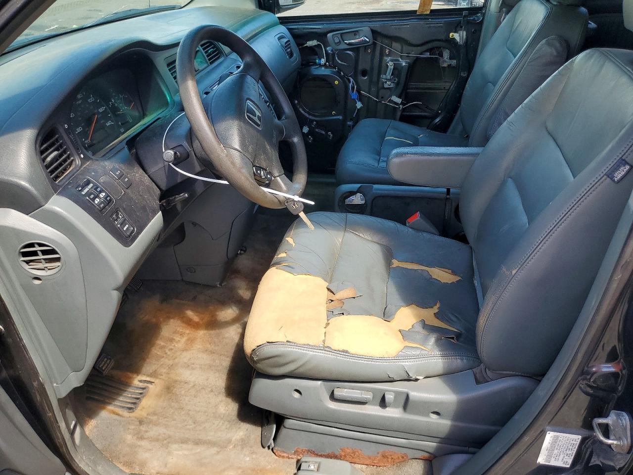 2003 Honda Odyssey Exl Blue vin: 5FNRL18963B078229