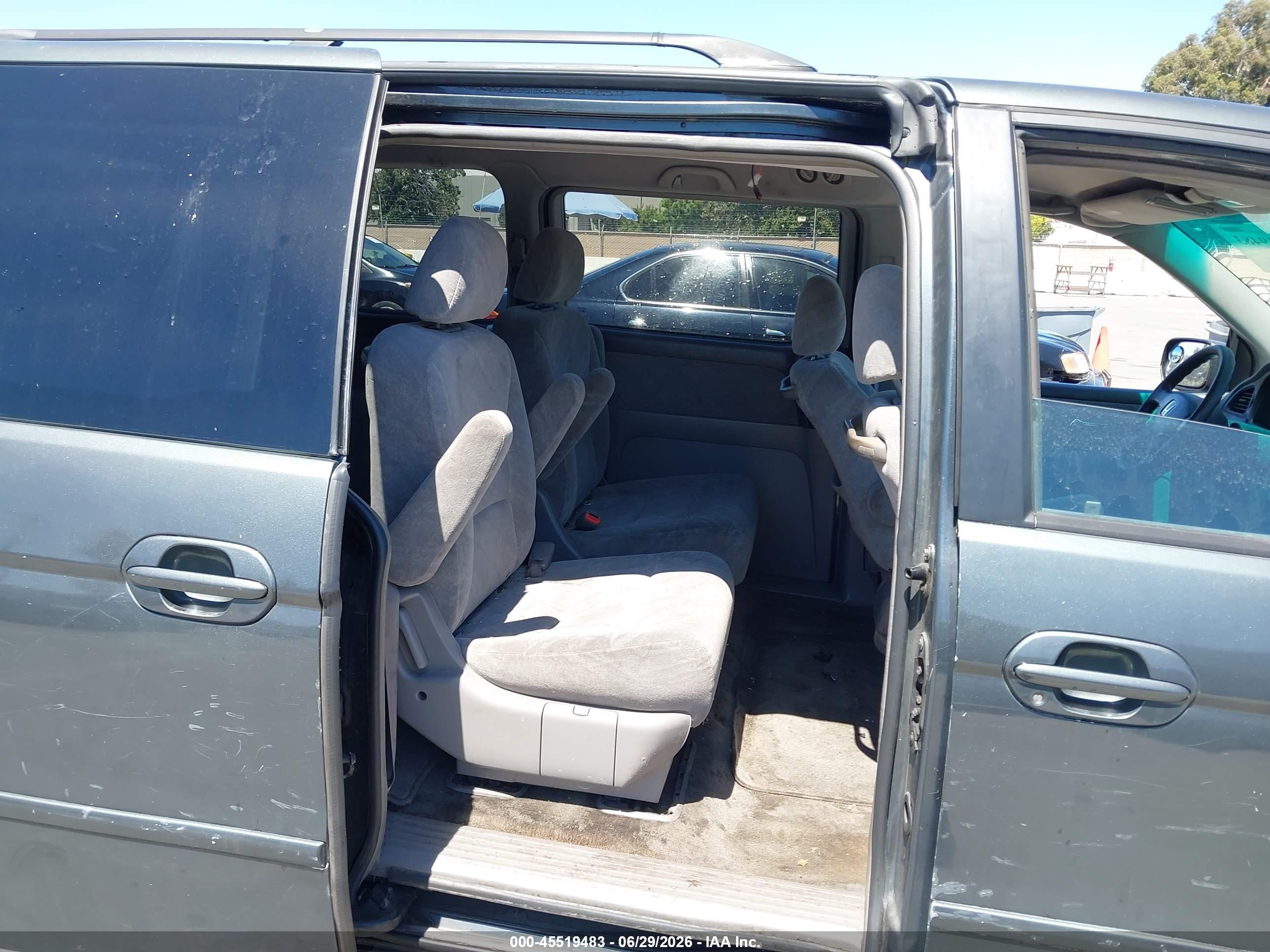 2003 Honda Odyssey Ex-l Gray vin: 5FNRL18963B115179