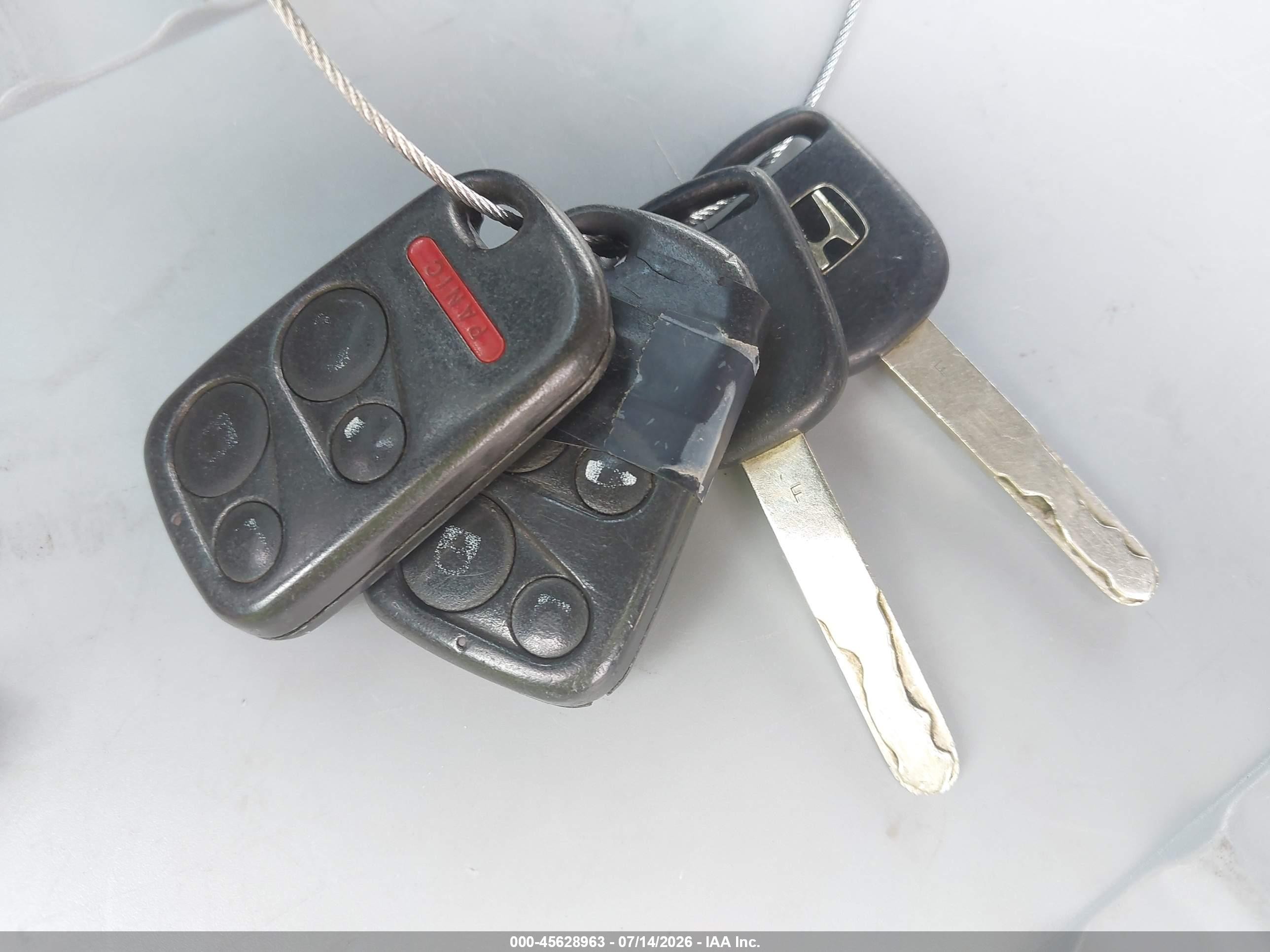 2003 Honda Odyssey Ex-l Silver vin: 5FNRL18963B157965