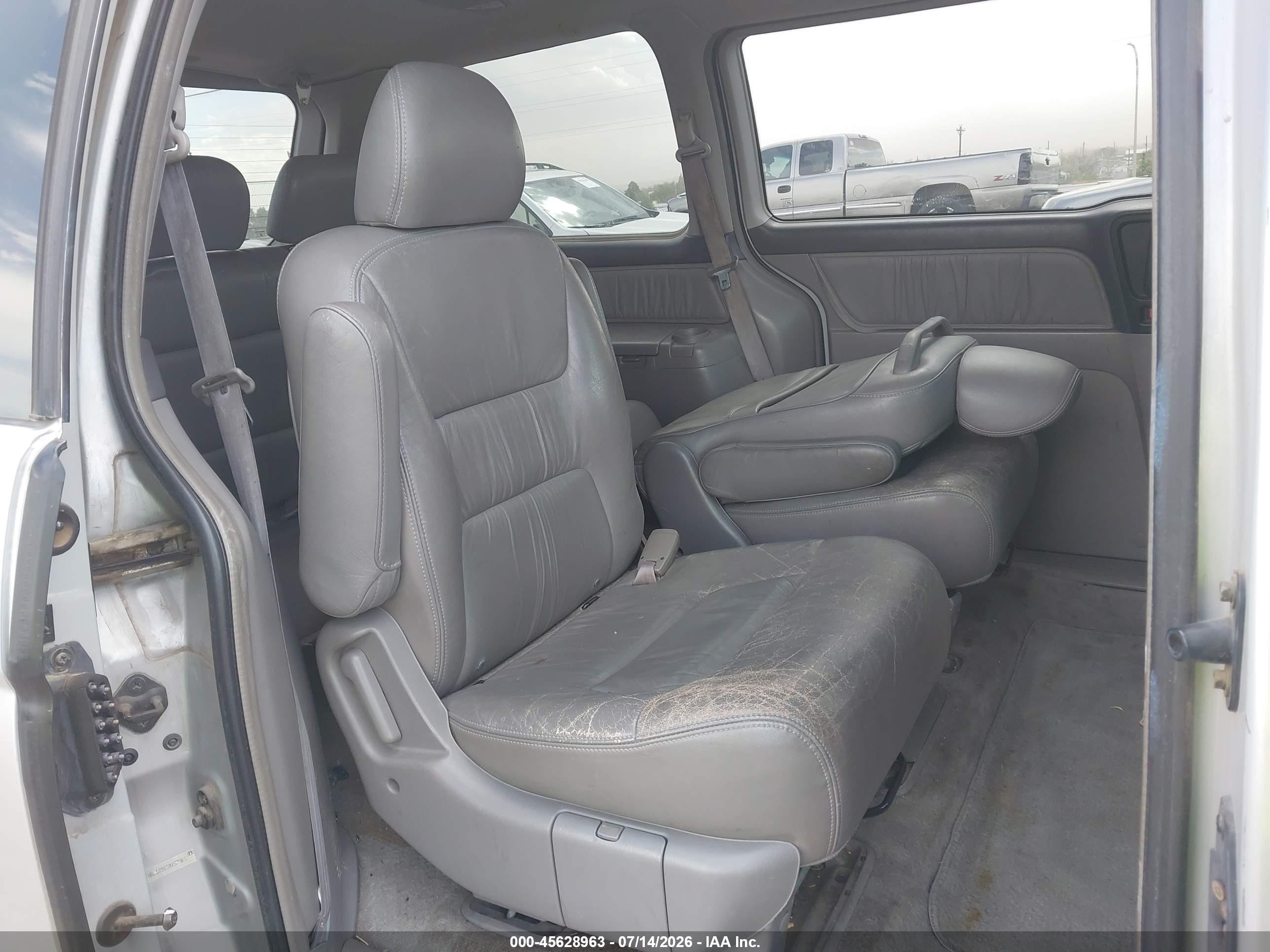 2003 Honda Odyssey Ex-l Silver vin: 5FNRL18963B157965