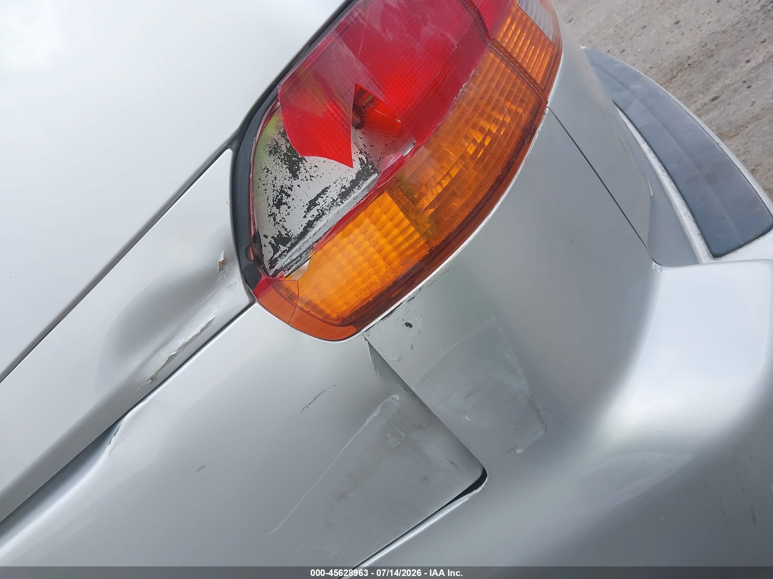 2003 Honda Odyssey Ex-l Silver vin: 5FNRL18963B157965