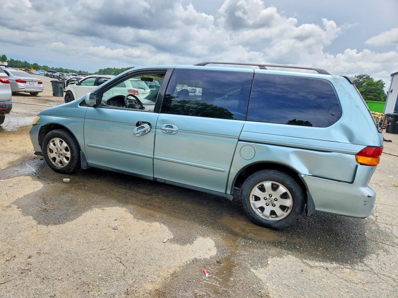 2004 Honda Odyssey Exl Blue vin: 5FNRL18964B012832
