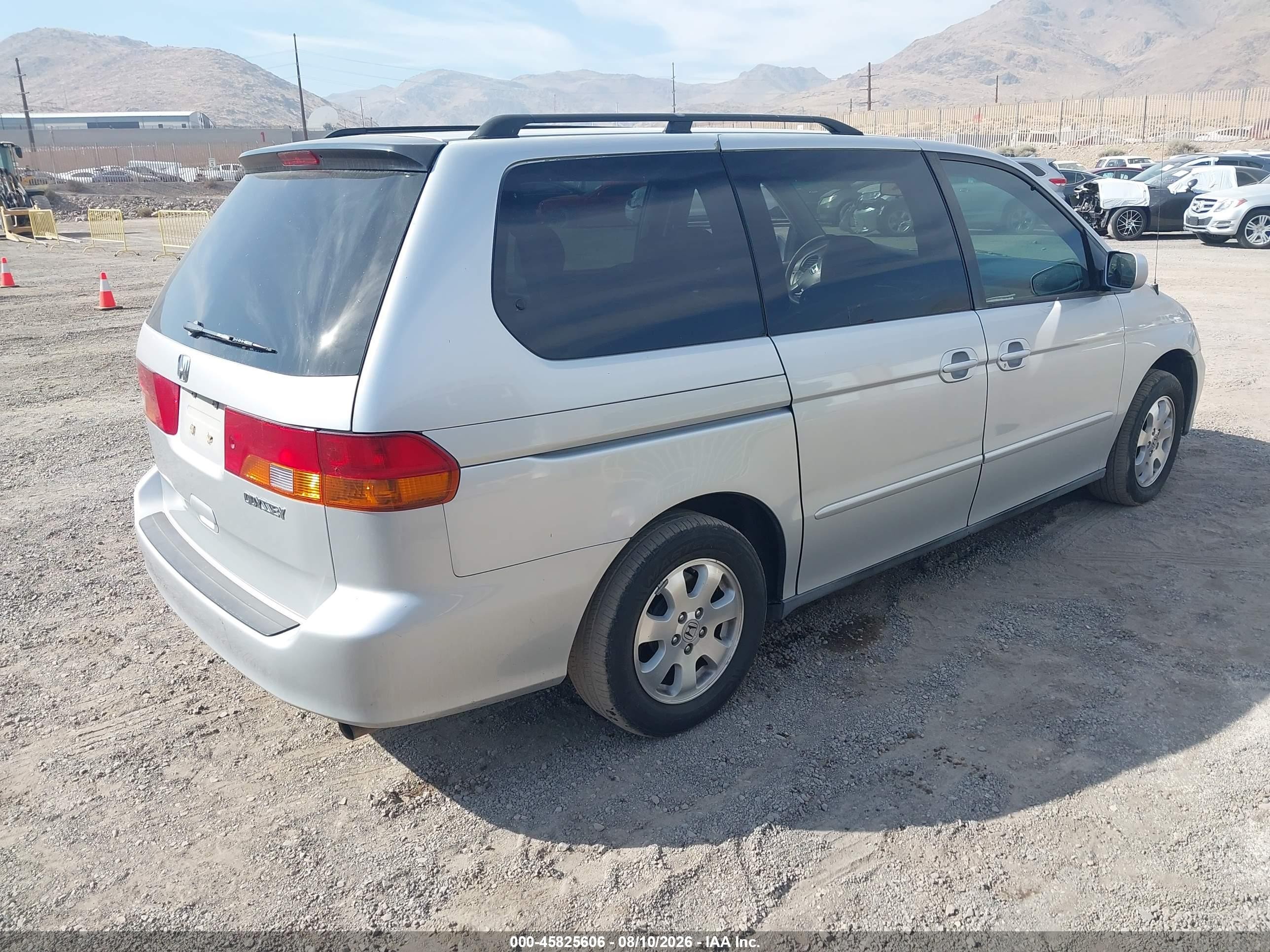 2004 Honda Odyssey Ex-l Серебряный vin: 5FNRL18964B086137