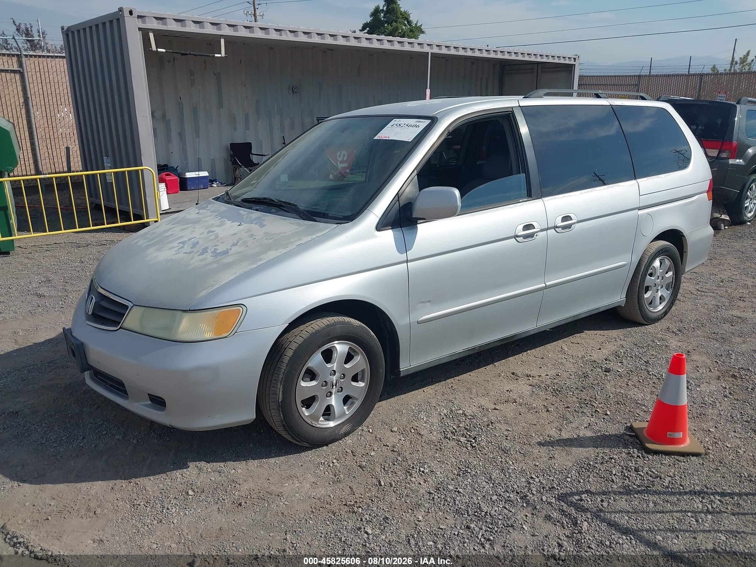 2004 Honda Odyssey Ex-l Серебряный vin: 5FNRL18964B086137