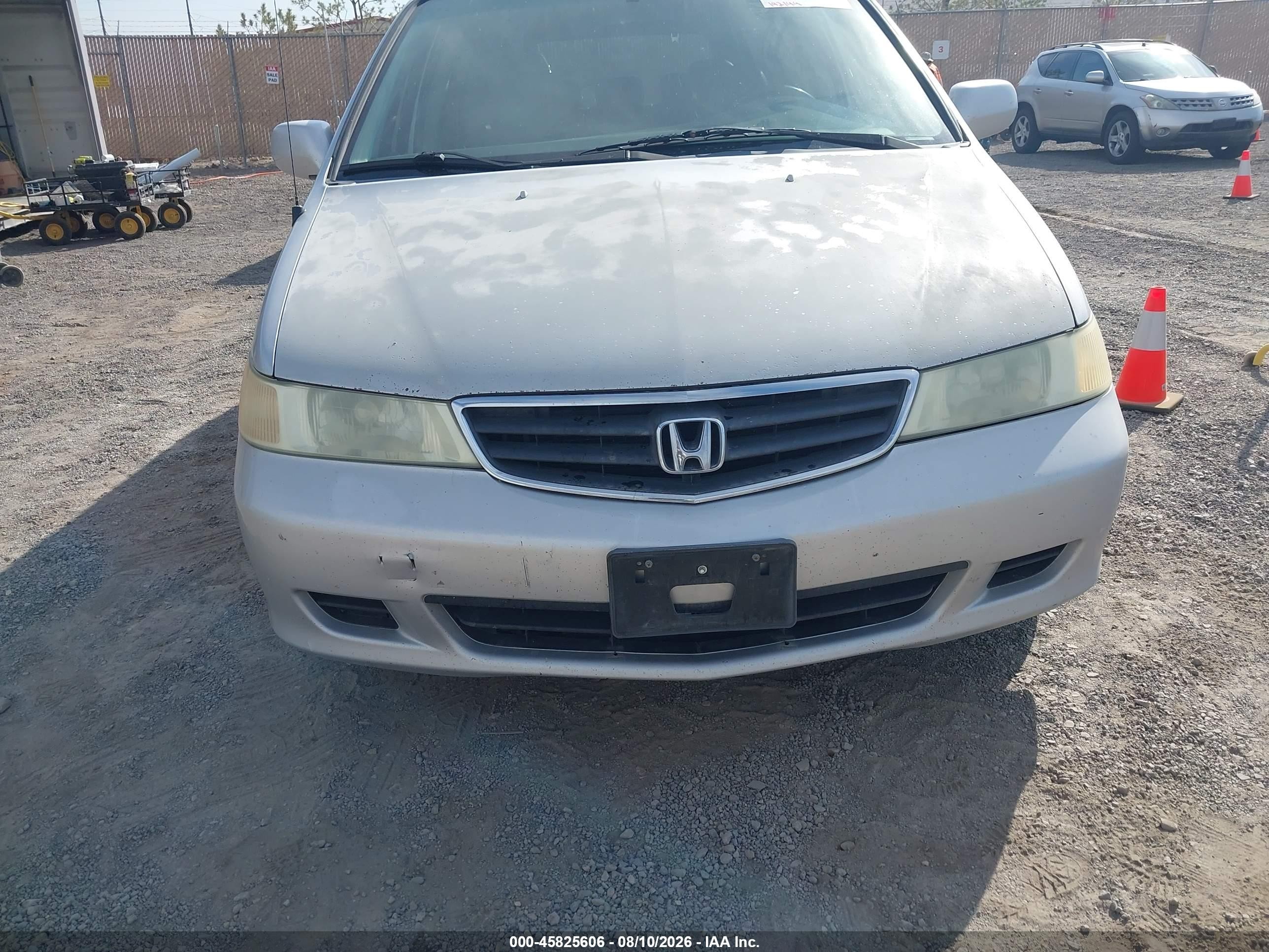 2004 Honda Odyssey Ex-l Серебряный vin: 5FNRL18964B086137