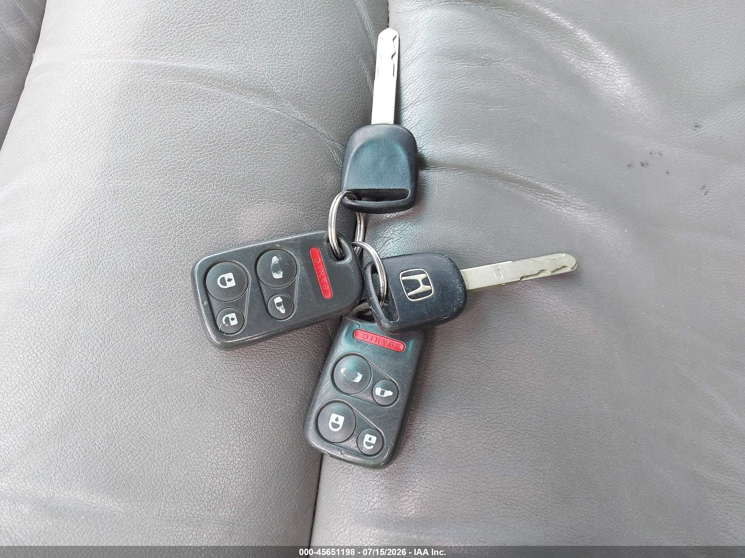 2003 Honda Odyssey Ex-l Silver vin: 5FNRL18973B064579