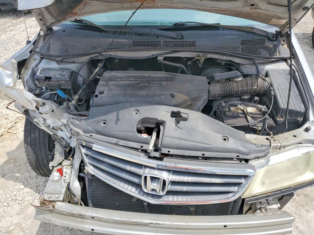 2003 Honda Odyssey Exl Silver vin: 5FNRL18973B087554